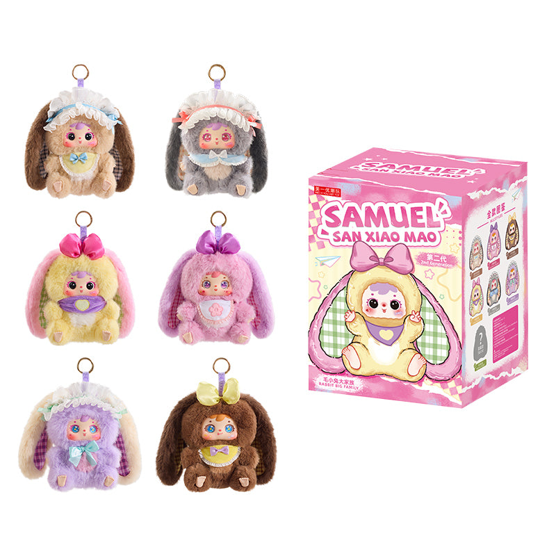 Samuel Blind Box Second Generation of the Mao Rabbit Big Family